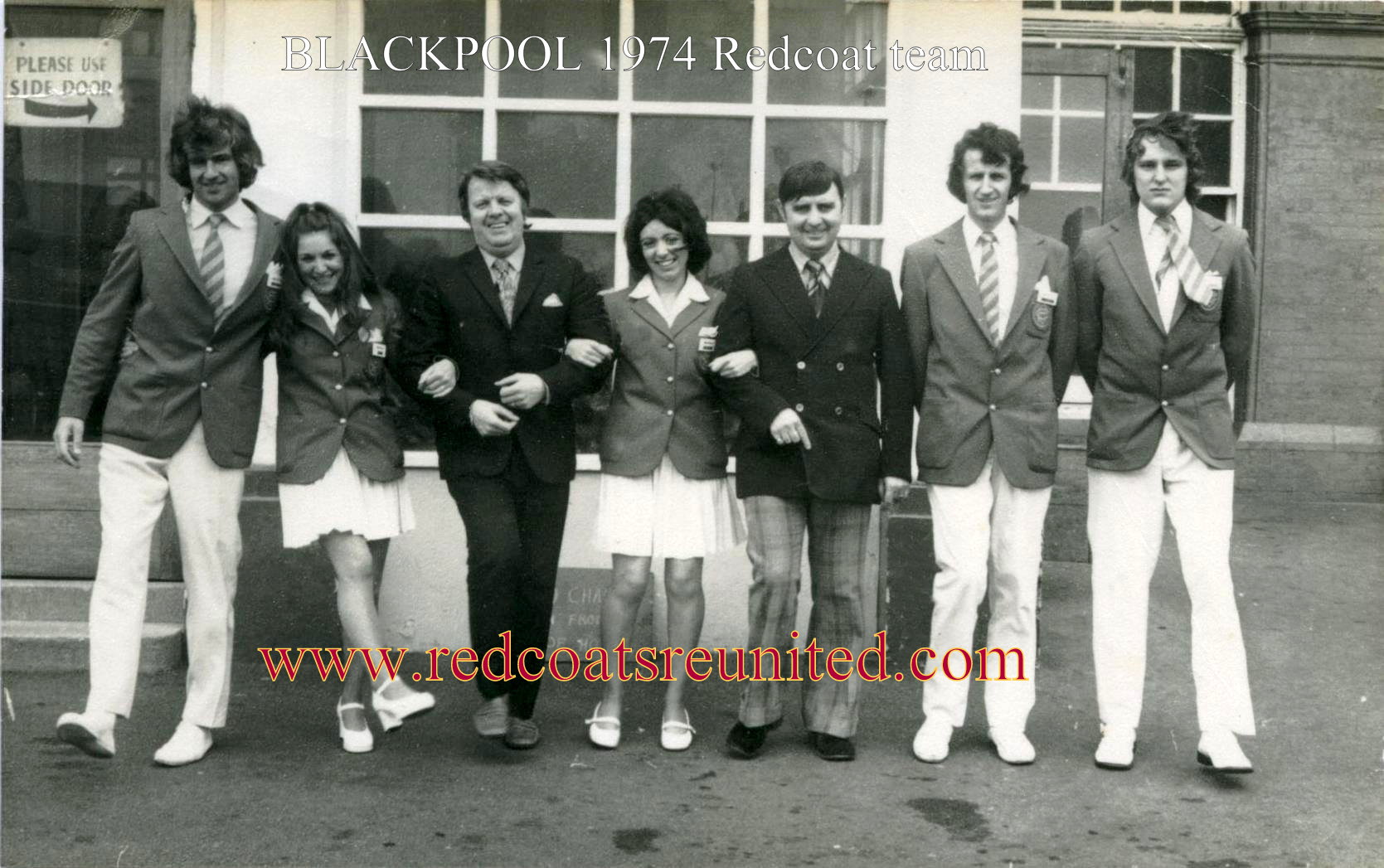 A.J Marriot Butlins Blackpool 1974 team at Redcoats Reunited