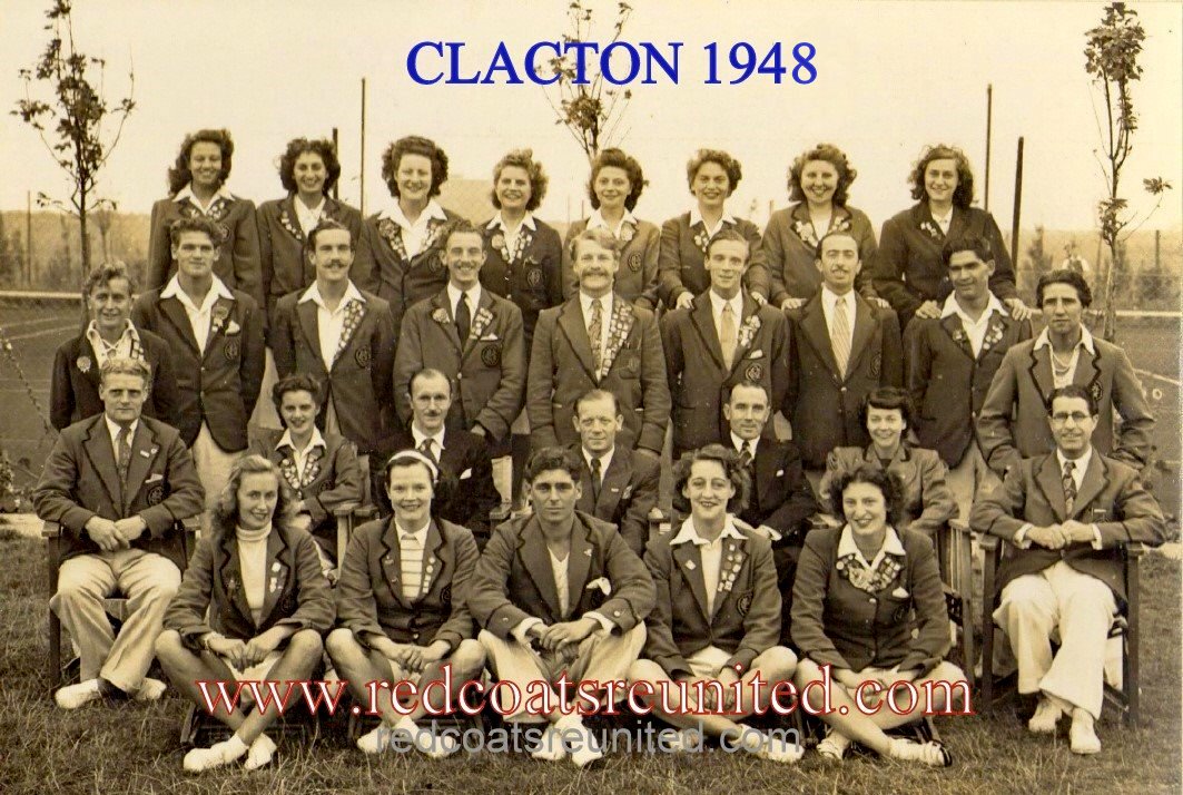 Butlins Clacton 1948 Redcoats Reunited