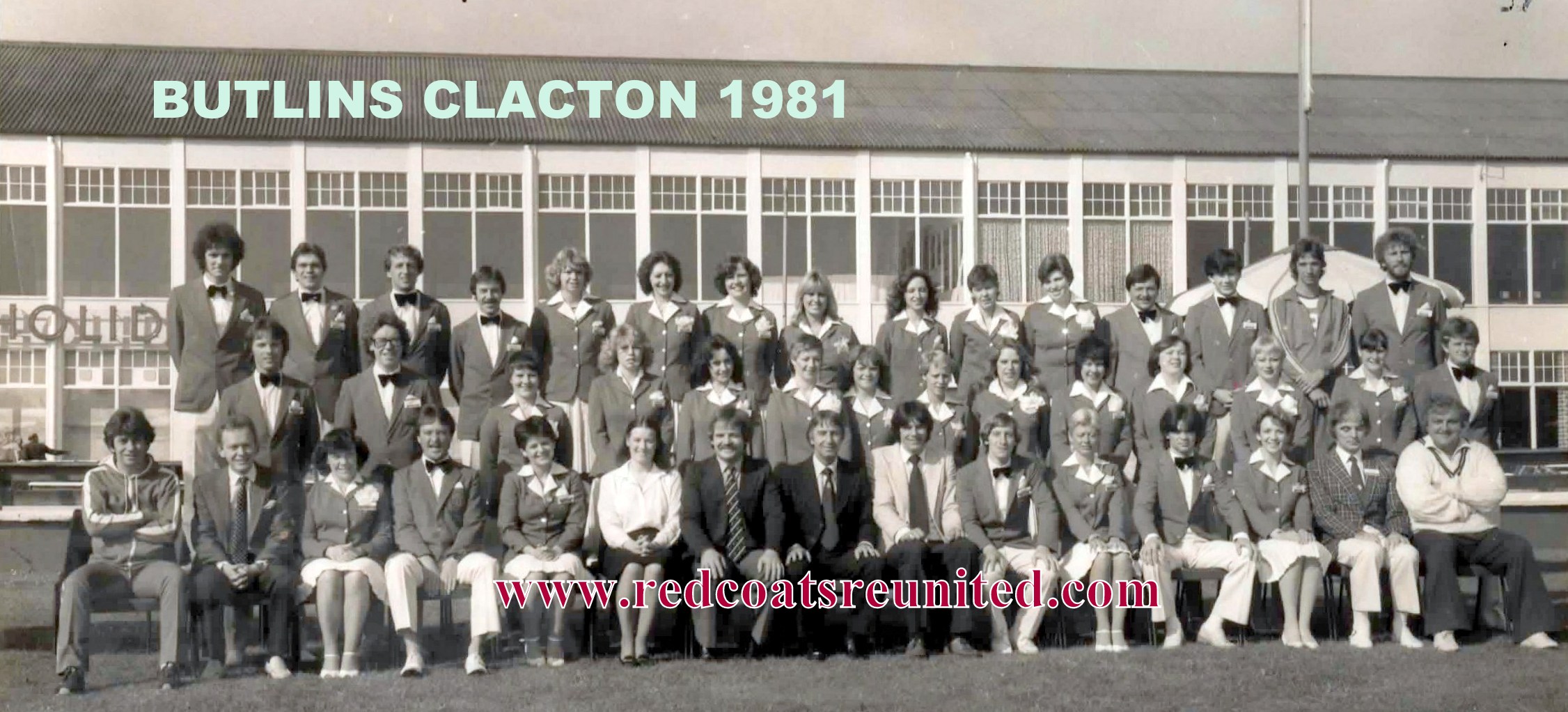 Butlins Claacton 1983 Ents Team at Redcoats Reunited